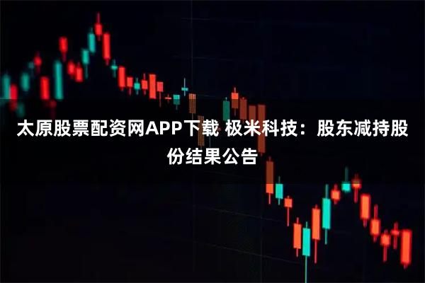 太原股票配资网APP下载 极米科技:股东减持股份结果公告